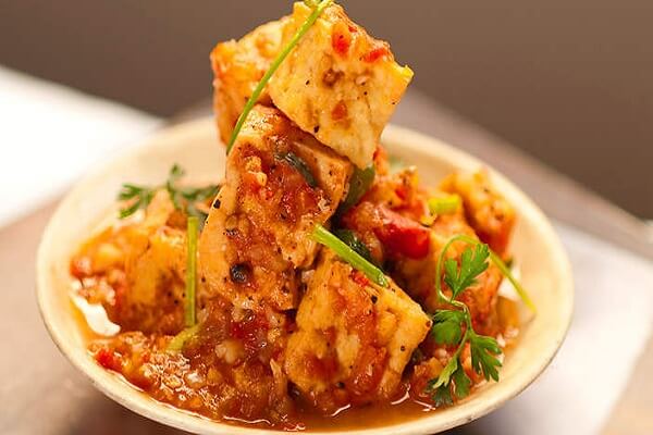FRIED TOFU WITH TOMATO SAUCE - VniFood