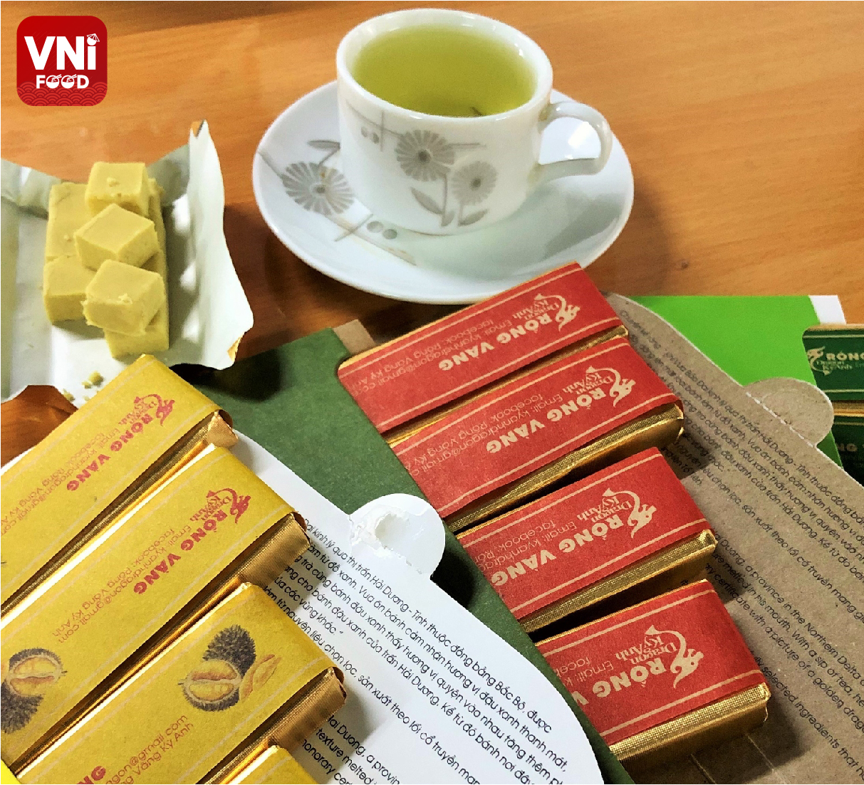 Mung bean cake Vietnamese food