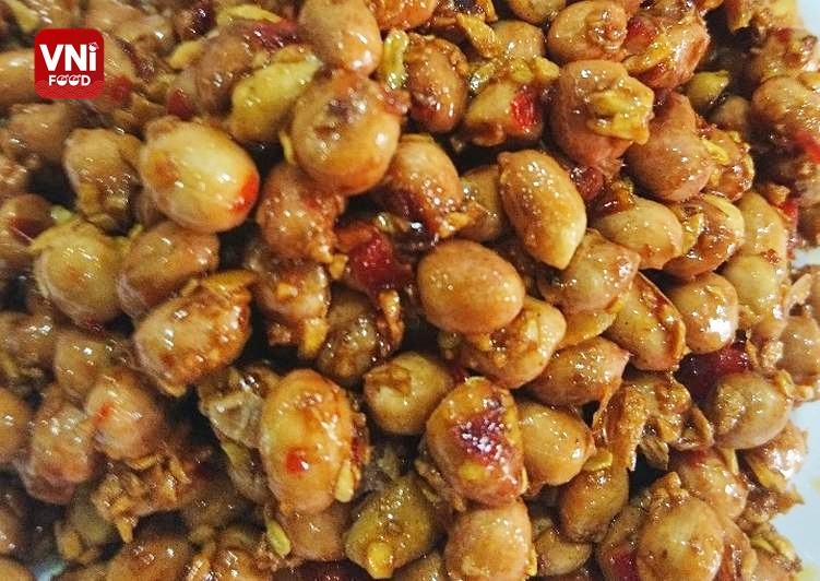 ROASTED PEANUT WITH GARLIC SAUCE - VNIFOOD.COM