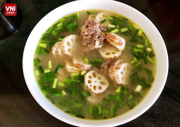lotus root with pork soup