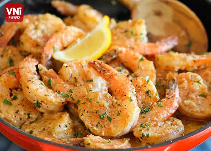 GARLIC BUTTER SHRIMP – ADDICTIVE FROM THE FIRST BITE - VniFood