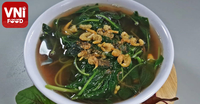 DRIED SHRIMP WATER SPINACH SOUR SOUP - VniFood