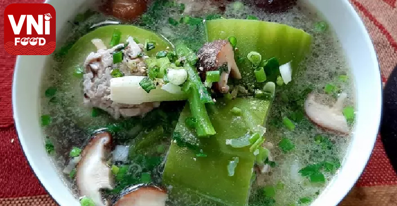 MEAT STUFFED COURGETTE SOUP - VniFood