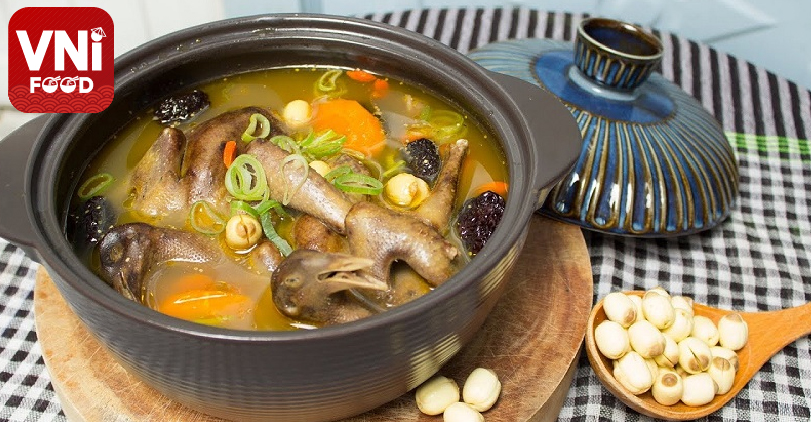 STEWED LOTUS PIGEON - VniFood .com