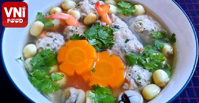 VEGGIE PORK BALL SOUP - VniFood