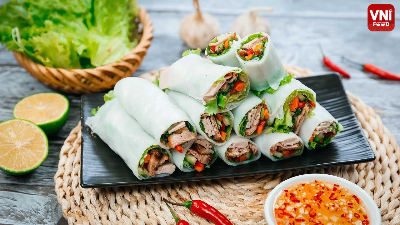 How to Make Vietnamese Pho Cuon (Pho Rolls) - VniFood