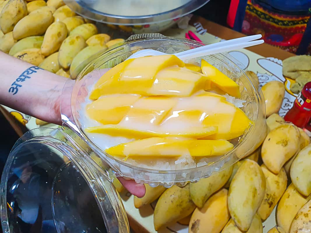 Mango Sticky Rice-Khao Niao Mamuang