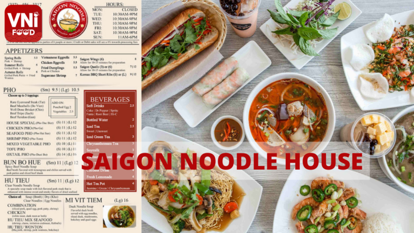 Saigon Noodle House eat where