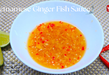 Vietnamese Ginger Fish Sauce - vnifood