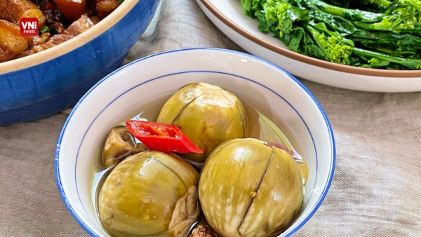 vietnamese pickled eggplant - vnifood